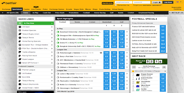 betfair online kladionica